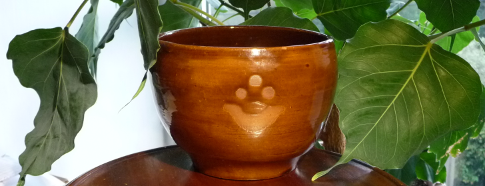 Picture of alms bowl