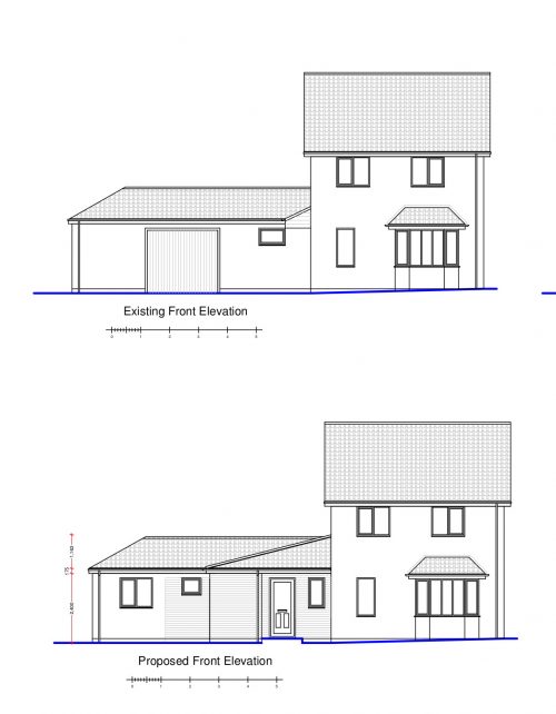 Front Elevation of Property