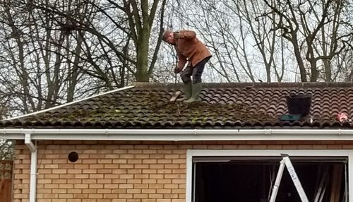 Garage Roof Cleaning
