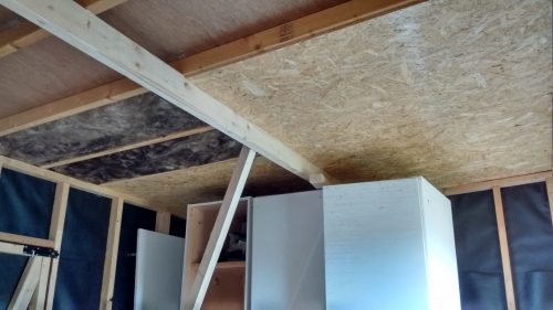 shed ceiling boarding