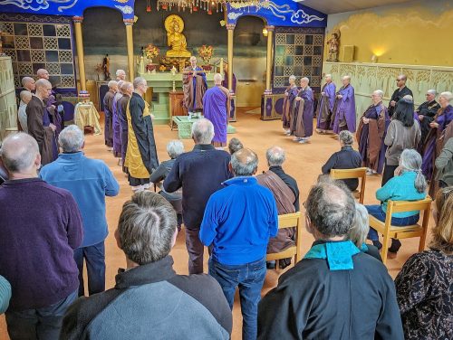 The Abbot's Dharma Ceremony