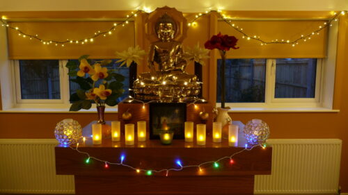 Click to enlarge Enlightenment altar 2024
