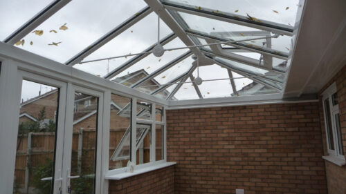 Click to enlarge the inside of the conservatory
