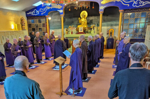 Morning Service in the Ceremony Hall